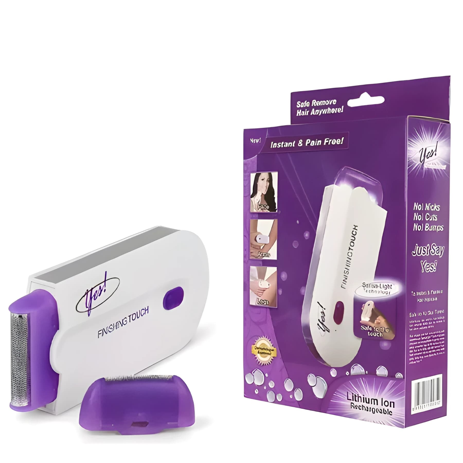 Depiladora Indolora Recargable para Mujer – Facial y Corporal Portátil