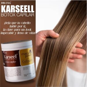 Mascarilla Capilar Karseell con Argán + Colágeno – ¡#1 en Reparación!