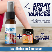 KIT Varices Spray + 12 Parches Activos - Alivio Inmediato y Reducción Visible de Arañitas Vasculares
