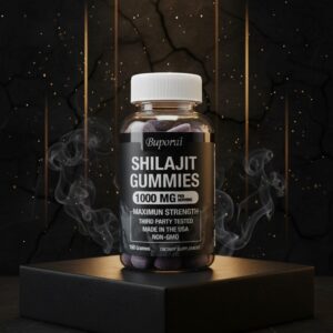 Gomitas de Shilajit 50 mg Sabor Frambuesa Sandía – Soporte Energía e Inmunidad