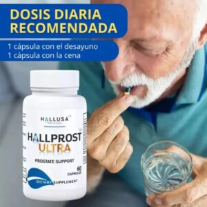 HALLPROST – Suplemento Multifásico para la Próstata (60 cápsulas)