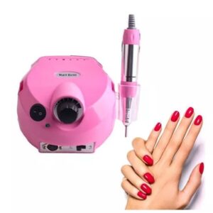 Torno Eléctrico Profesional K35 para Manicure y Pedicure – Portátil con Puntas Intercambiables.